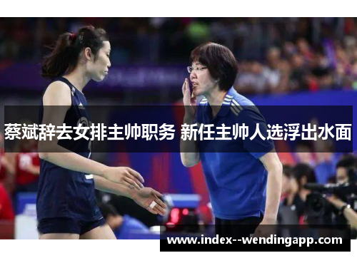 蔡斌辞去女排主帅职务 新任主帅人选浮出水面